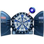 BEST SPORTING Dartscheibe elektronisch Cambridge I LED-Anzeigen, 6 Dartpfeile & 24 Ersatzspitzen, Dartboard Kabinett, offizielle Turniermaße, 33 Spiele mit 86 Varianten
