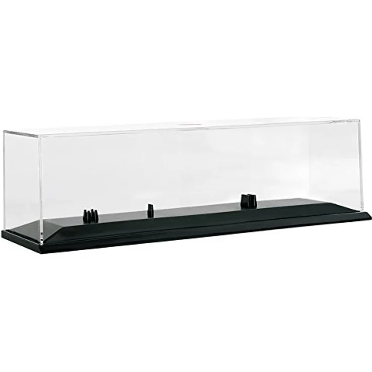 herpa 055178 – PC Vitrine für Sattelzug, LKW, Aufbewahrung für Miniatur-Sammlerstück, Miniaturmodell, Vitrinen für Miniatur-LKW, Modellsammlung für Kraftfahrzeuge, Ausstellung - Maßstab 1:87