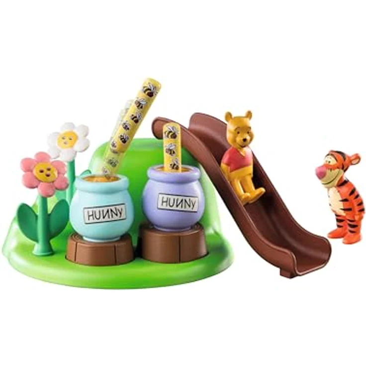 PLAYMOBIL 71317 1.2.3 & Disney: Winnies Tiggers Bienengarten Spielset, mit Bienenhüpfstäben und Steckblumen, mehrfarbig – Bild 10