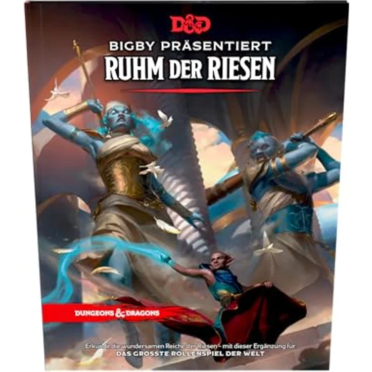 Wizards of the Coast Dungeons & Dragons RPG Bigby präsentiert: Ruhm der Riesen, Erweiterung mit Riesen-Thema und neuen Charakteroptionen, Deutsch – Bild 2