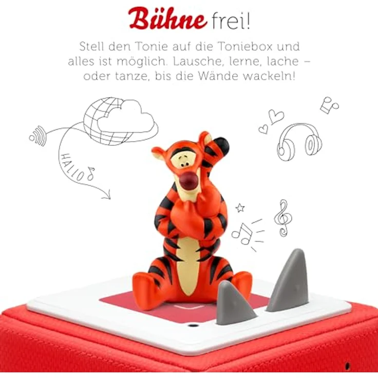 tonies Hörfiguren für Toniebox, Disney Tigger – Tiggers großes Abenteuer, Hörspiel für Kinder ab 3 Jahren, Spielzeit ca. 42 Minuten – Bild 2