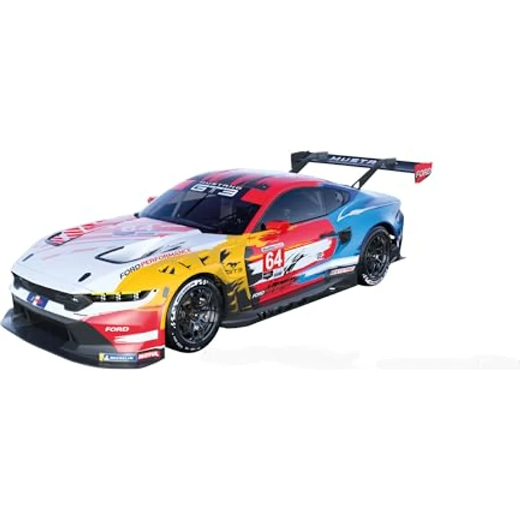 Carrera D132 Ford Mustang GT3, No.64, Digitales Slotcar im Maßstab 1:32 mit 'Champion Spirit' Sonderlackierung, geeignet für Wireless-Betrieb – Bild 2