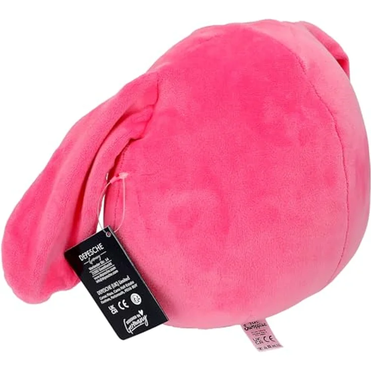 Depesche 13039 Ylvi Swoppies Kuscheltier Hase in Pink, mit Leuchteffekt und langen Schlappohren, ca. 20 cm groß – Bild 5