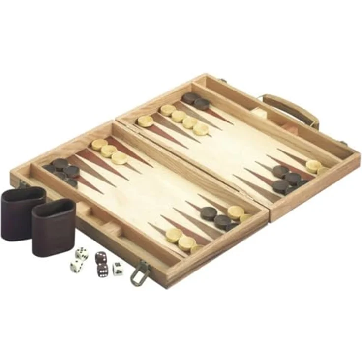 Natural Games Backgammon. 38x26. 5x5cm – Bild 2