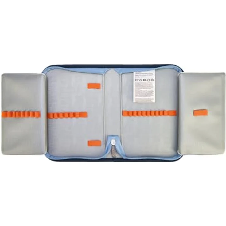 Herlitz Schulranzen Loop Plus, ergonomischer Schulranzen aus Polyester mit reflektierenden Elementen, 310x390x220mm, inkl. Pompon Schüleretui und Sportbeutel – Bild 7