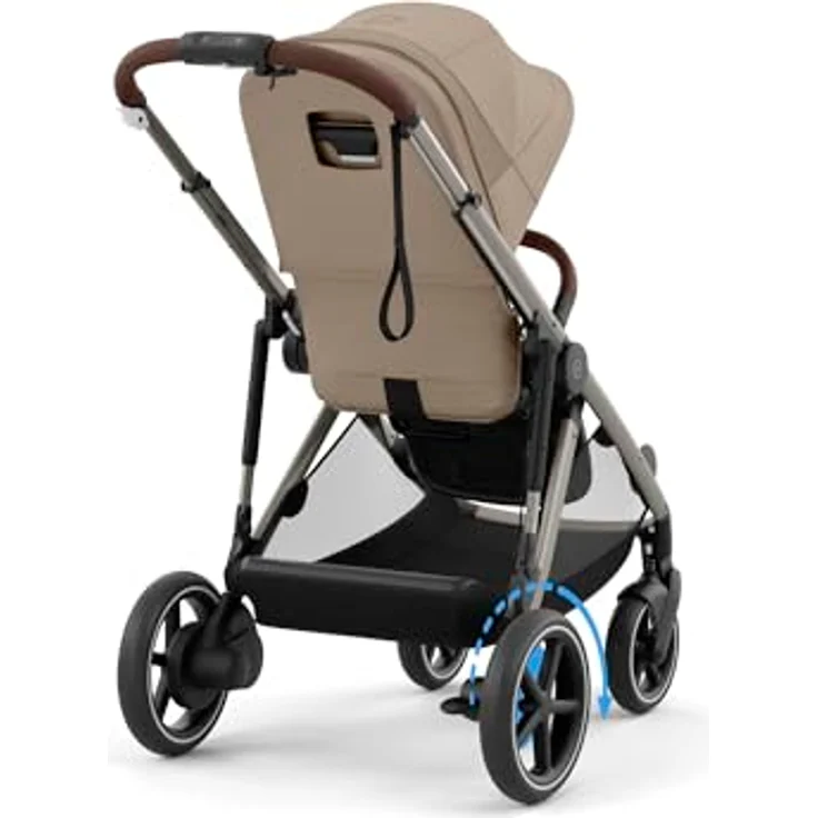 Cybex eGazelle S, Kinderwagen mit E-Antrieb, Wiegefunktion und großem Einkaufskorb – Bild 2