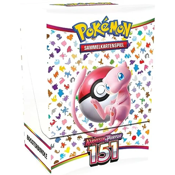 Pokémon-Sammelkartenspiel: Boosterbundle Karmesin & Purpur – 151 (6 Boosterpacks) - Preisvergleich – Bild 3
