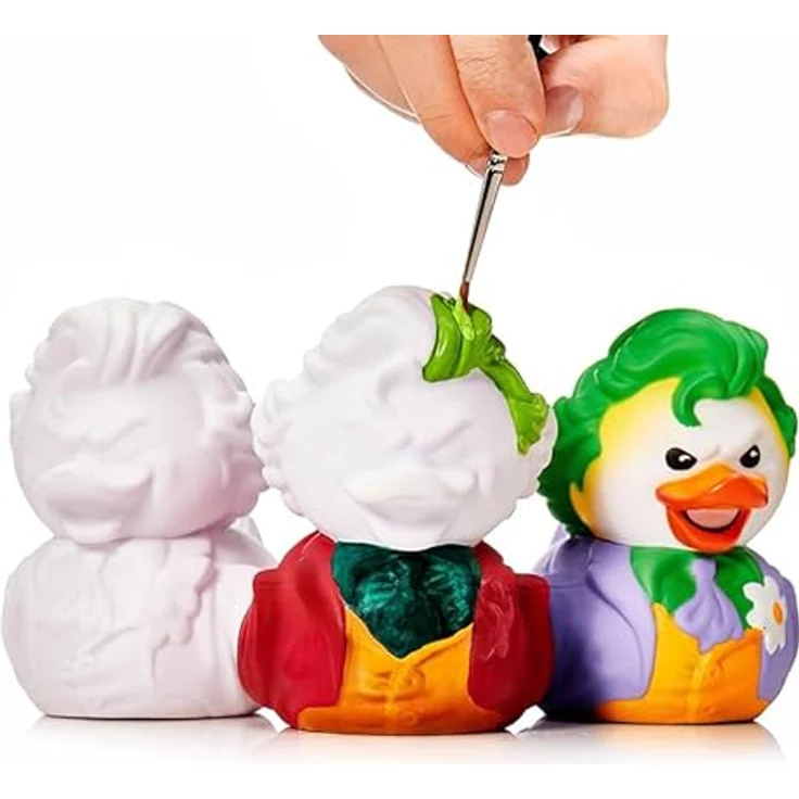 TUBBZ DIY Joker Sammel-Vinyl-Gummientenfigur, bemalbare weiße Ente für individuelle Gestaltung, offizielles DC Comics Merchandise – Bild 5
