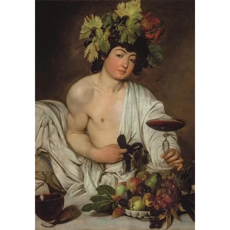 Clementoni Puzzle Museum Collection 1000 Teile, Caravaggio Bacchus, 70 x 50 cm, für Erwachsene, 14-99 Jahre, 39977 – Bild 2