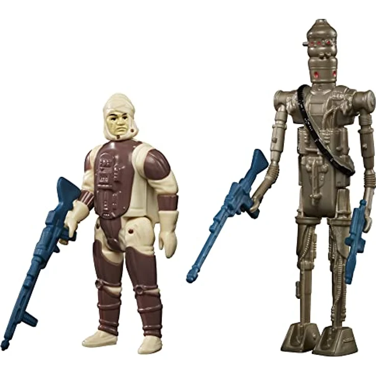 Star Wars Retro-Kollektion spezielles Kopfgeldjäger Doppelpack Dengar & IG-88, 9,5 cm große Figuren zu Star Wars: Das Imperium schlägt zurück – Bild 5