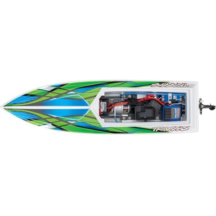 Traxxas SCHIFF BLAST 603mm EP RTR GREEN TQ 2.4GHz w/USB-C Charger & Battery – Bild 5
