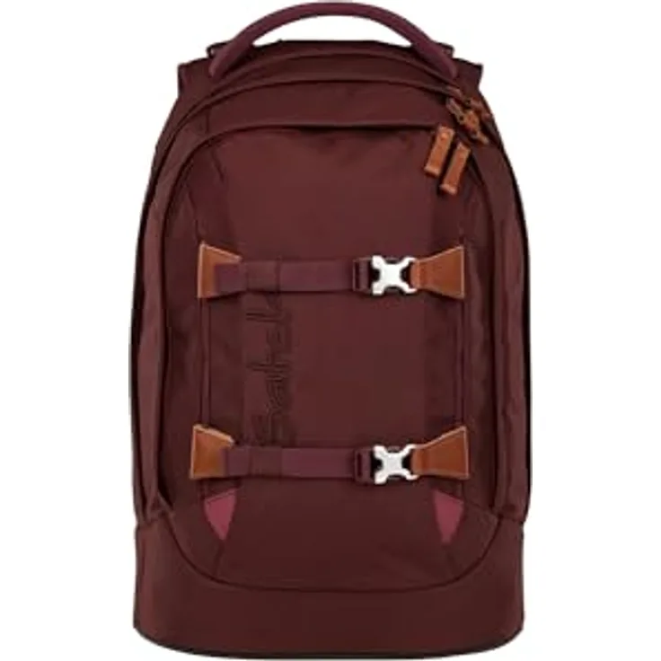 Satch Pack, ergonomischer Schulrucksack 30L mit Organisationsfächern, schwarz