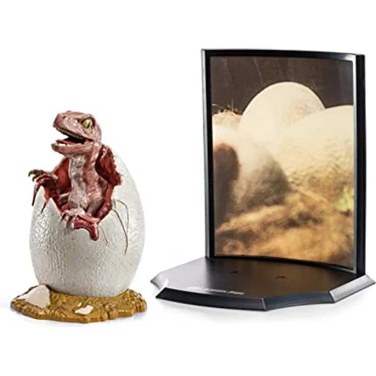 Noble Collection Jurassic Park - Eier Toyllectible Treasures, detailreiche Resin Statue mit Base, 12 cm groß, in Geschenkbox – Bild 5
