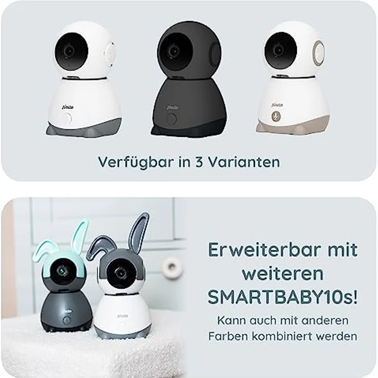 Alecto, Babyphone, SMARTBABY10BE (Babyphone mit Kamera) – Bild 4