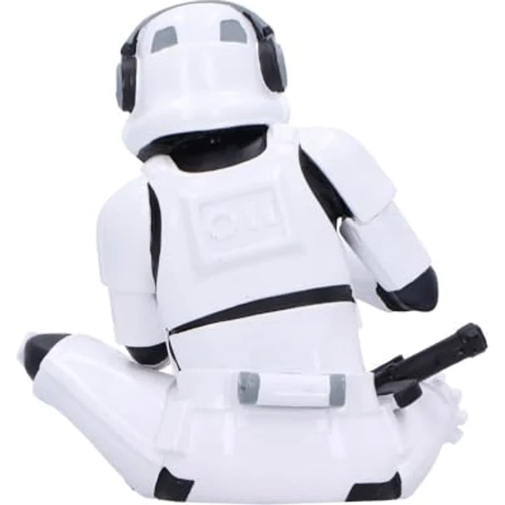 Nemesis Now Original Stormtrooper Figur Game On!, 10 cm handbemalt aus hochwertigem Resin mit Gaming-Controller und Headset – Bild 3