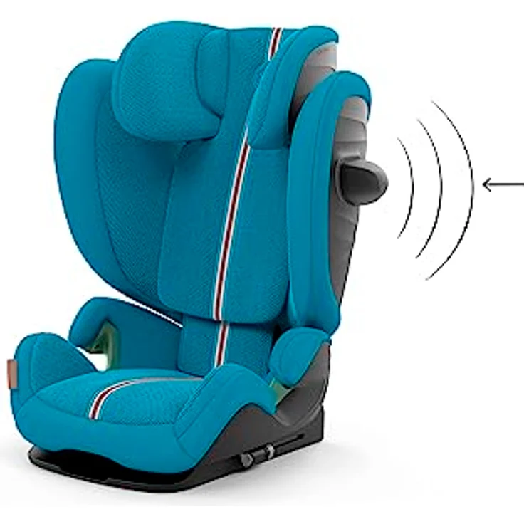 Cybex Solution G i-Fix Plus, Kindersitz für 15 bis 36 kg, Neigungsverstellung, Beach Blue – Bild 5