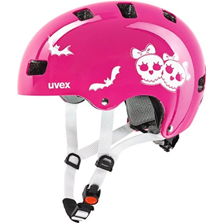uvex 'Kid 3' Fahrradhelm scary pink in Gr. XXS/S (Kopfumfang: 51-55cm) – Bild 8