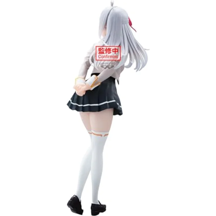 Banpresto Alya Something Hides Her Feelings Figur, 23 cm, Schuluniform in Glitter & Glamours Design – Bild 4
