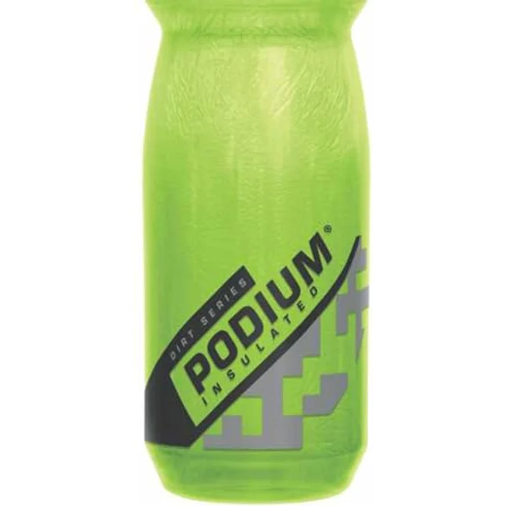 Camelbak Podium Chill Dirt Series 620ml Lime, Größe 620 ml - Becher & Trinkflaschen, Farbe Grün – Bild 4
