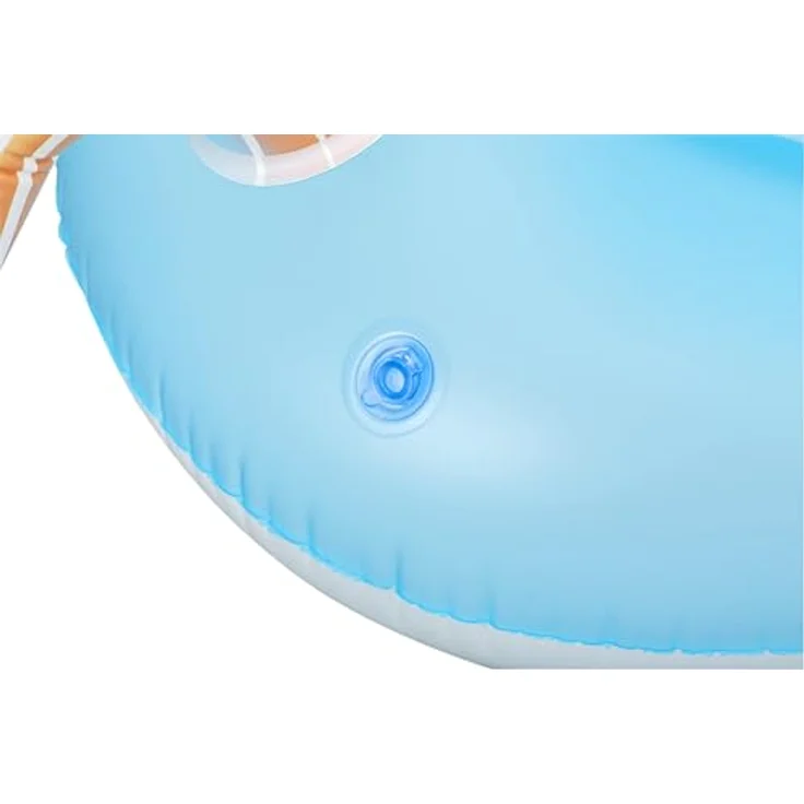 Bestway Schwimmtier Fantasy Unicorn 155 x 119 cm, aufblasbar im bunten Regenbogen-Design mit robusten Haltegriffen, geeignet für Kinder ab 3 Jahren – Bild 5