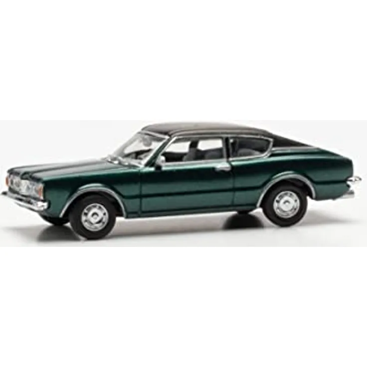 Herpa Modellauto Ford Taunus 1600 Coupé, originalgetreu im Maßstab 1:87, Auto Modell für Diorama, Modellbau Sammlerstück, Deko, Made in Germany, Automodell aus Kunststoff - Preisvergleich