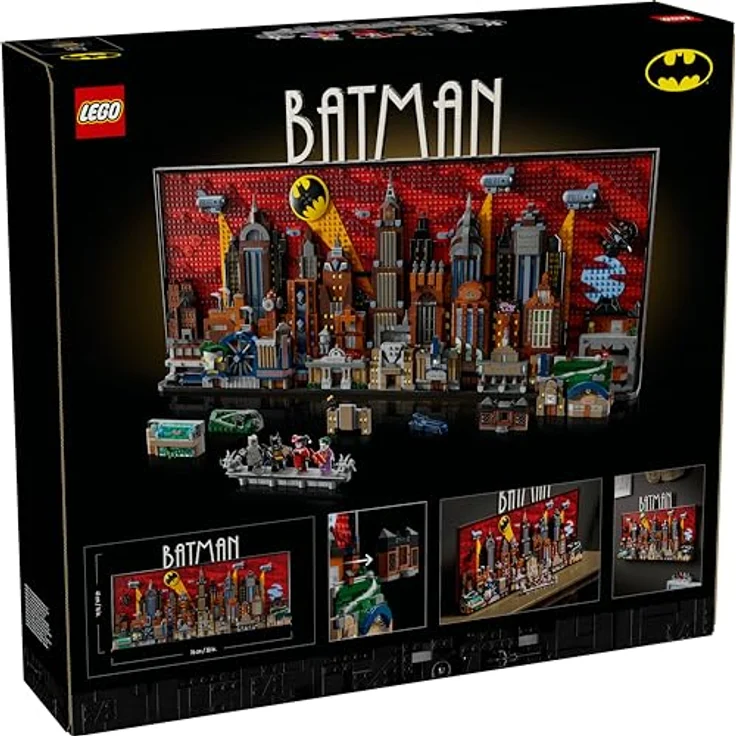 LEGO Batman 76271 - The Animated Series Gotham City™, Medium Klemmbausteine Set mit 4.210 Teilen und 4 Minifiguren – Bild 3