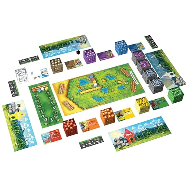 Alderac Entertainment Group Cubitos - Würfelspiel - ENG Edition, Strategisches Rennspiel mit Würfeln und Unterstützungsmechanik – Bild 3