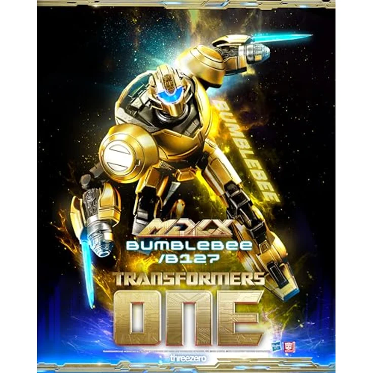 THREEZERO Transformers MDLX Actionfigur Bumblebee/B127, 12 cm, mit Zubehör in Fensterbox aus ABS, POM, PVC, Zinklegierung und Metallteilen – Bild 15