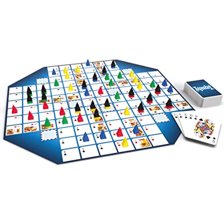 Selecta Spielzeug Touche, Brettspiel für 2-4 Spieler mit Taktik und Glück, mehrsprachig (Deutsch, Französisch, Polnisch, Niederländisch, Englisch) – Bild 6