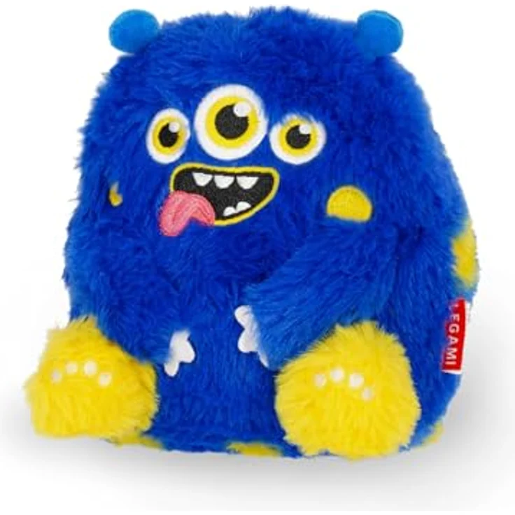 Legami Plüschtier Monster Super Soft Mini, 15 cm, Polyesterfüllung, liebevolle Botschaft „Bee Different“ – Bild 3