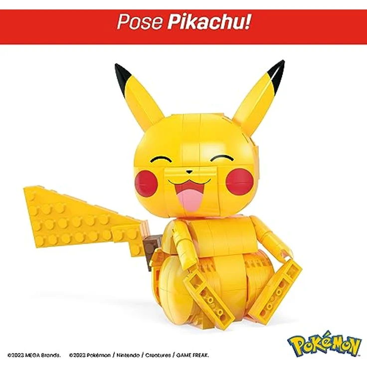 Mega Brands Set Trio Figuren Pokemon zum Bauen, Sammelfiguren für Sammler und Fans – Bild 4