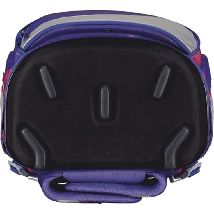 Der echte Scout sicherer Schulrucksack Alpha DIN Summer Set 4-teilig, 20 l Volumen, 1.200 g Gewicht (ohne abnehmbare Elemente), fluoreszierende Warnflächen, ergonomisches Design – Bild 5