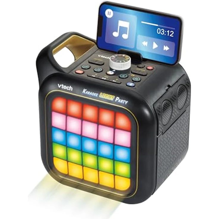 Vtech® Spielzeug-Musikinstrument Karaoke Light Party, mit 2 kabellosen Mikrofonen, 5 Modi und RGB-Lichtshow – Bild 3