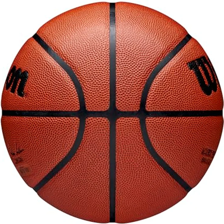 Wilson NBA Authentic Series Indoor-Outdoor Ball WZ2016501XB, Unisex basketballs, Orange, Composite leather – Bild 4