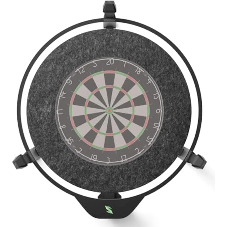 Scolia "Home 2" - Darts Autoscoring-System für Steeldarts mit 3 hochauflösenden Kameras und Karella Ultimo Surround grau – Bild 1