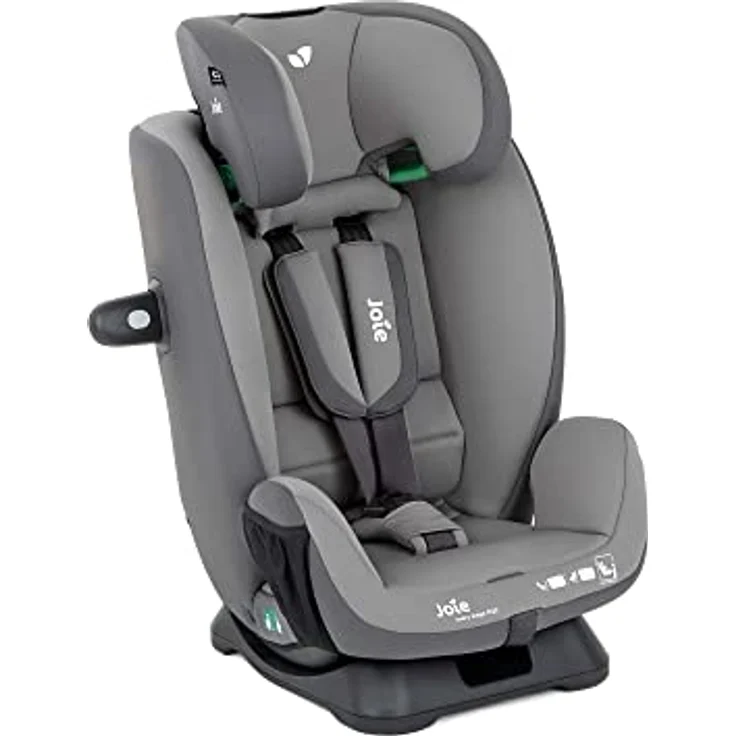 Joie Every Stage, Kindersitz für 0-12 Jahre, ECE R129/i-Size Norm, mit verstärktem Seitenaufprallschutz, ergonomischem Design, grau – Bild 9