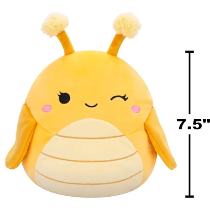 Squishmallows Original, Greer die gelbe Grashüpfer, 19,1 cm, superweiches Kuscheltier zum Sammeln – Bild 5