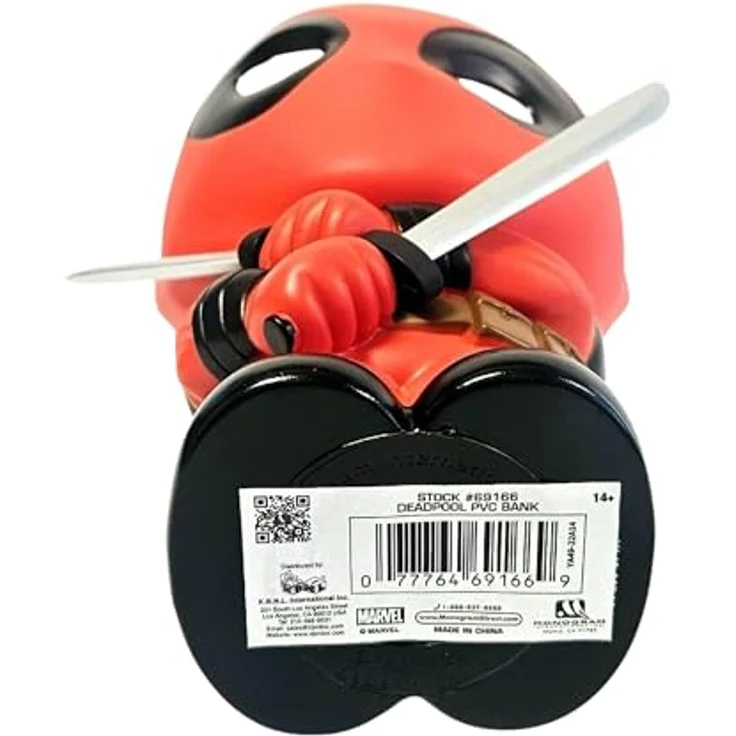Monogram Spardose Deadpool 20 cm, offizielle Marvel Lizenzfigur aus PVC – Bild 4
