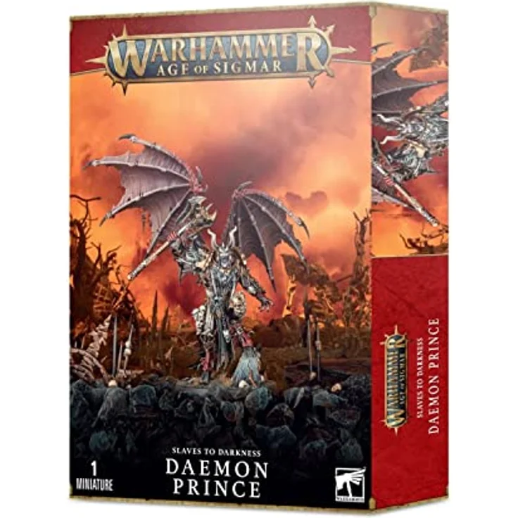 Games Workshop Warhammer Age of Sigmar: Sklaven der Dunkelheit – Dämonenprinzen, mehrteiliges Kunststoff-Kit mit 112 Komponenten, inklusive 6 Köpfen und variablen Rüstungsoptionen, unbemalt und für Montage geeignet – Bild 2