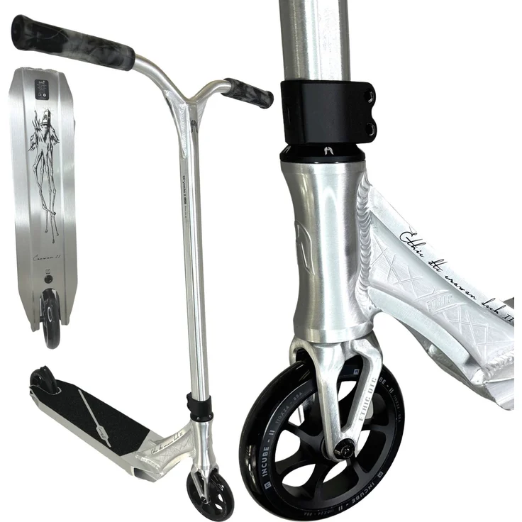 Ethic DTC Stuntscooter Ethic DTC Erawan V2 M Stunt-Scooter H=85cm 2,95kg Silber