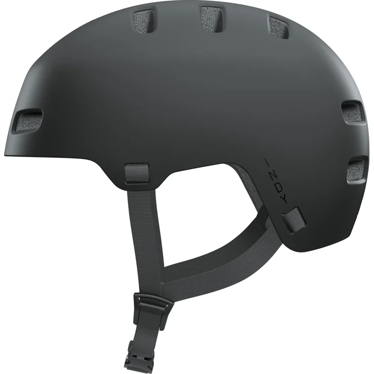 ABUS Fahrradhelm INDY - Dirt-Helm für Dirt, Skate, Slope und MTB - optimierte Stoßdämpfung - für Jugendliche und Erwachsene - Größe L, Schwarz – Bild 1