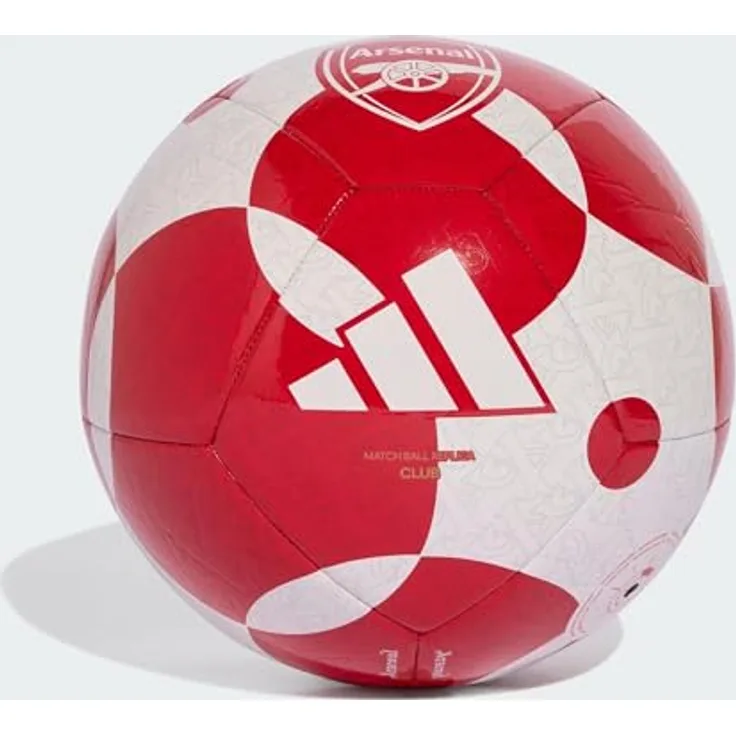Adidas Arsenal Home Club Ball, Freizeitspielball in den Farben des FC Arsenal London