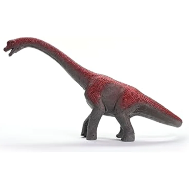 Schleich Brachiosaurus (15044), Dinosaurier mit feuerroter Echsenhaut, 29 x 12 x 17,6 cm – Bild 3