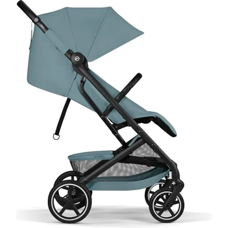 Cybex Beezy Buggy 2026, Stadt-Buggy mit flacher Liegeposition, einhändig kompakt faltbar, Stormy Blue – Bild 6
