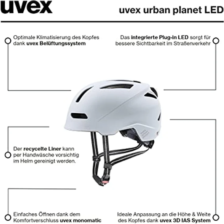 uvex urban planet LED Helm – Bild 8