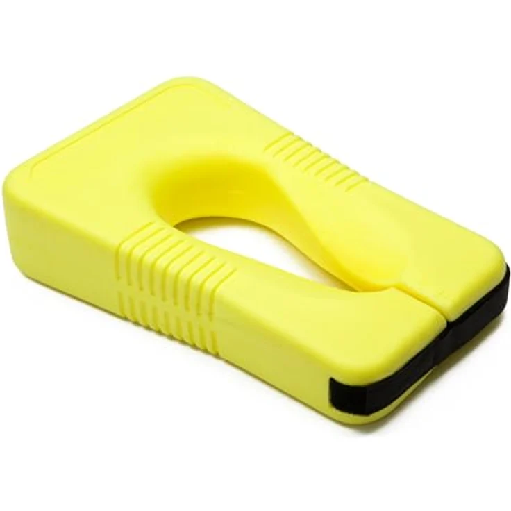 Sport-Thieme Schwimmkragen für Erwachsene | Halsschwimmkragen mit Klettverschluss | Hautfreundlicher PE-Schaum | Gelb | Markenqualität – Bild 3