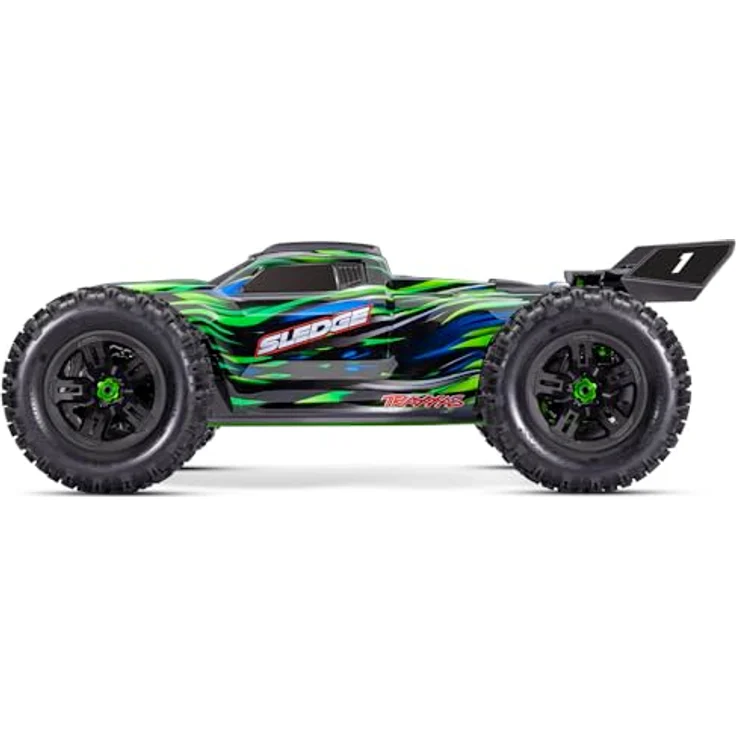 Traxxas 1/8 Schlitten 6S Brushless Monster Truck, Velineon VXL-6s bürstenlose Geschwindigkeitsregelung, blaue Karosserie – Bild 2