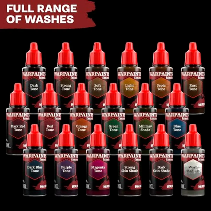 The Army Painter Warpaints Fanatic Wash: Magenta Tone, Acrylwaschung zur Verbesserung von Miniaturdetails – Bild 2