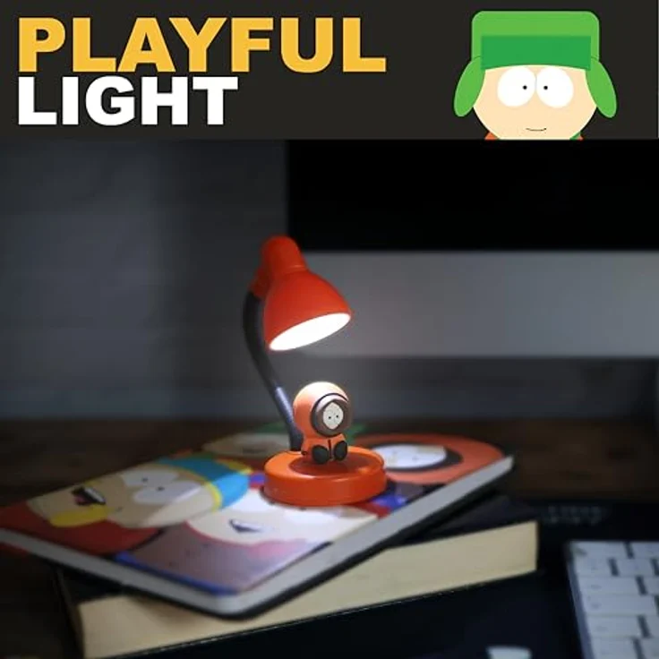 BlueSkyStudios South Park Mini Tischlampe, LED mit Kenny Figur, 11 cm, USB-C, offizielle Lizenzierung – Bild 5