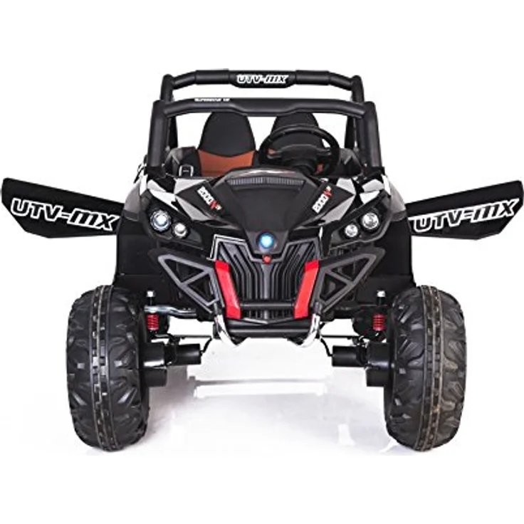 RIRICAR Buggy Kinder elektroauto 12V 2 sitzer, NEU RSX Elektro Buggy für Kinder, Schwarz, mit 2,4-GHz Fernbedienung, Allradantrieb – Bild 5